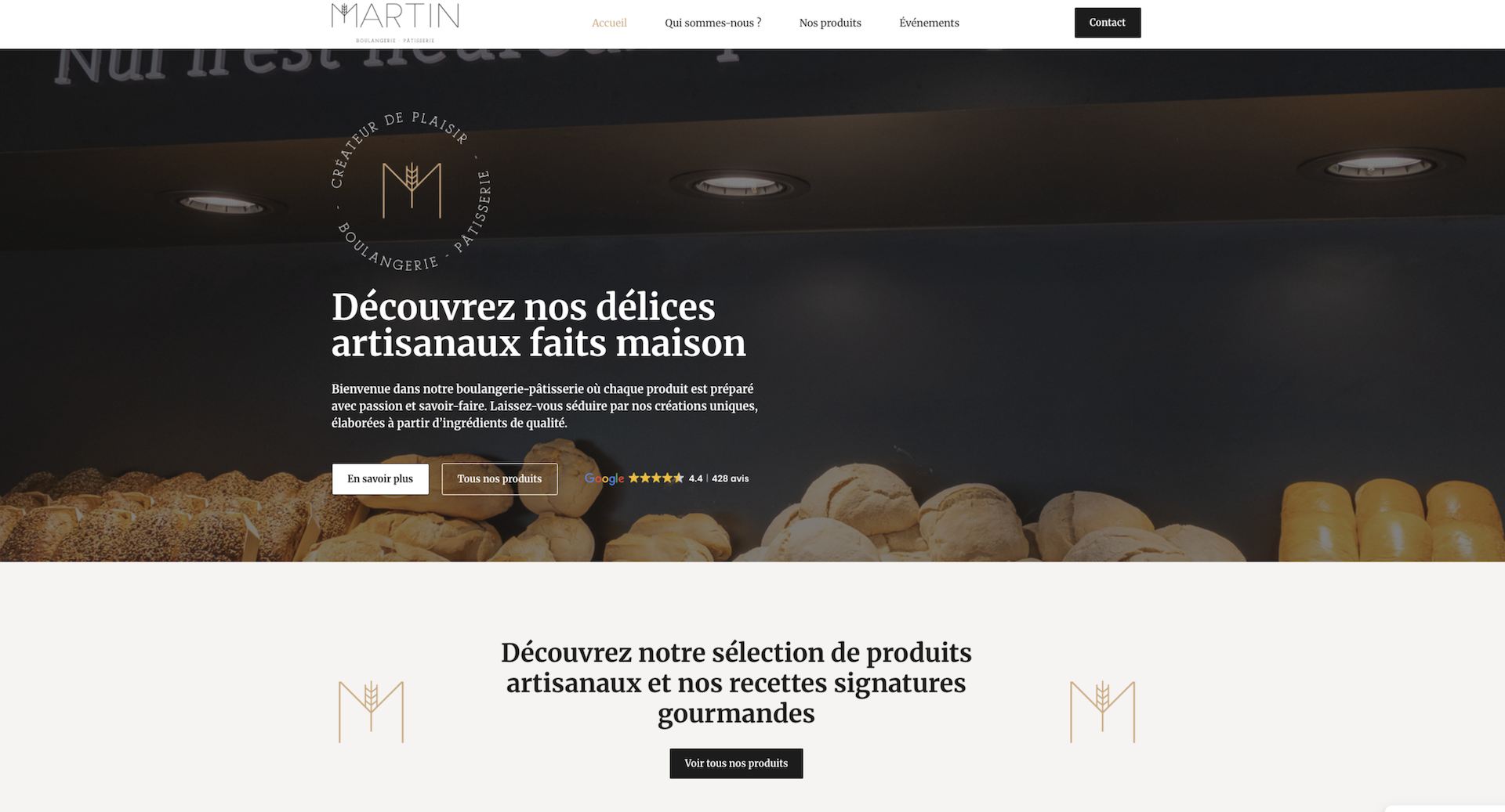 La boulangerie Martin