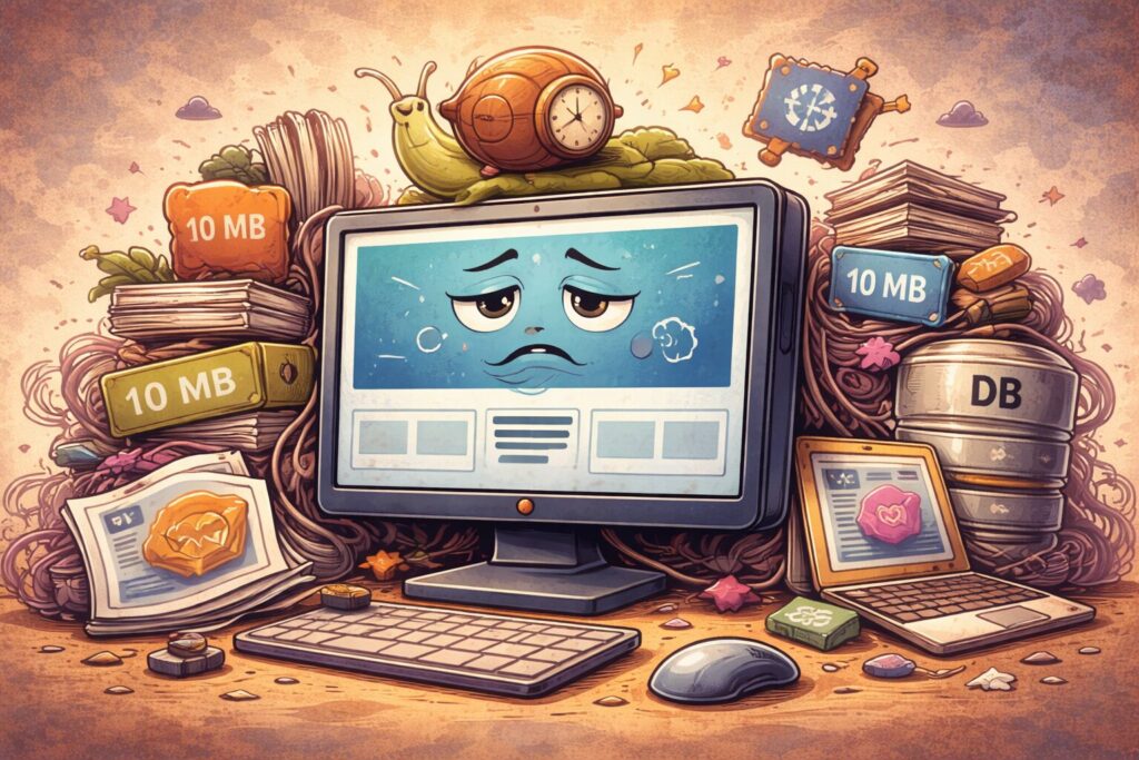 Votre site est lent ? Ce n’est probablement pas l’hébergement. Découvrez les vraies causes et comment améliorer réellement les performances.